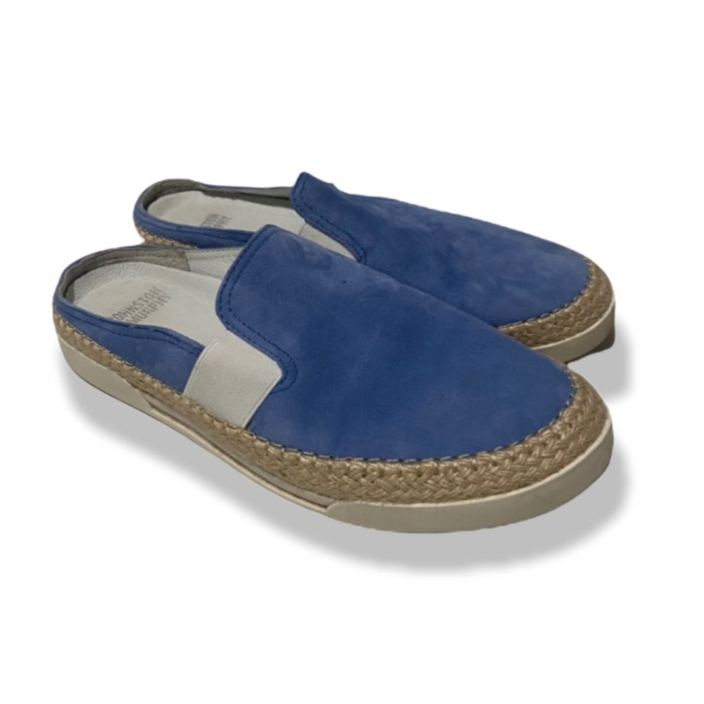 Johnston & Murphy Slip On Espadrille Mules